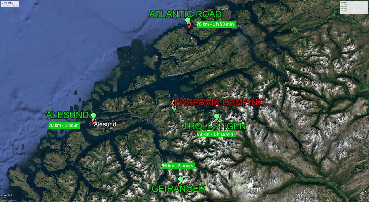 Fagervik Camping Tresfjord エクステリア 写真